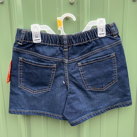 Girls Summer T-Shirt & Denim Shorts 2 Piece Set Size L - Picture 3 of 5